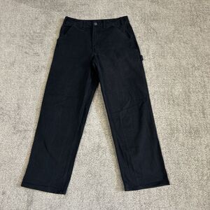 Nike Life Carpenter Jeans Mens 30 Jeans FB7198-010 Black Woven Pants Inseam 29”
